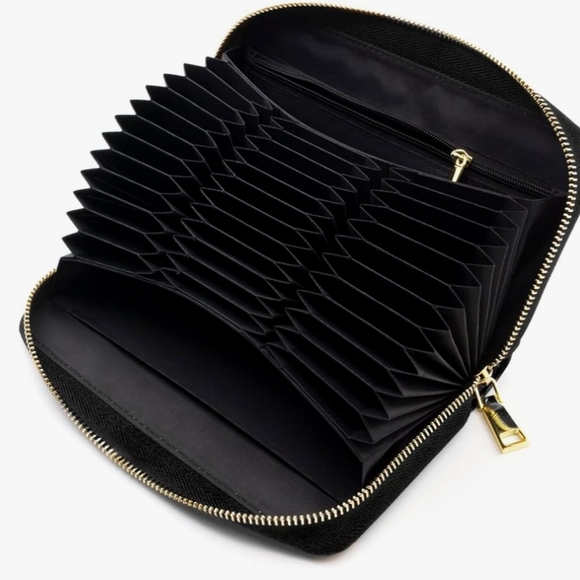 ANDOILT Genuine Leather Wallet for Women Men RFID Blocking Credit Card Holder - Picture 10 of 15